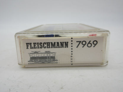 Fleischmann Piccolo N - 7969 - E-loc, "railreinigingswagen" van de ELB
