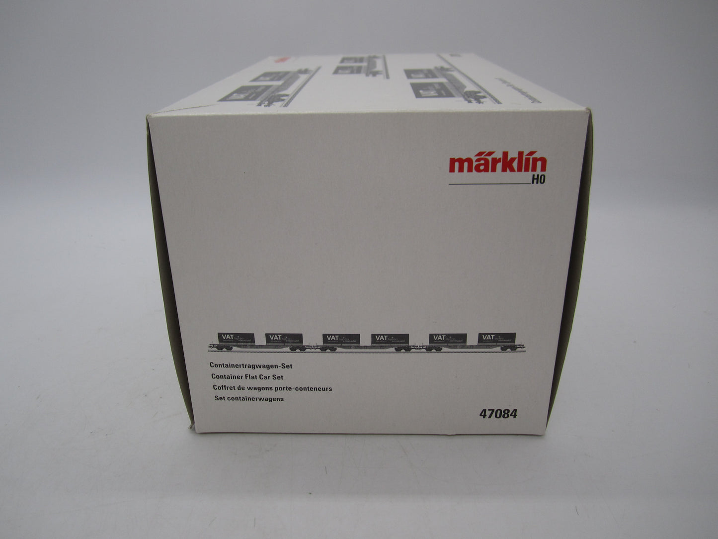 Märklin H0 - 47084 - 3-delige containerwagenset "VAT" van Railion