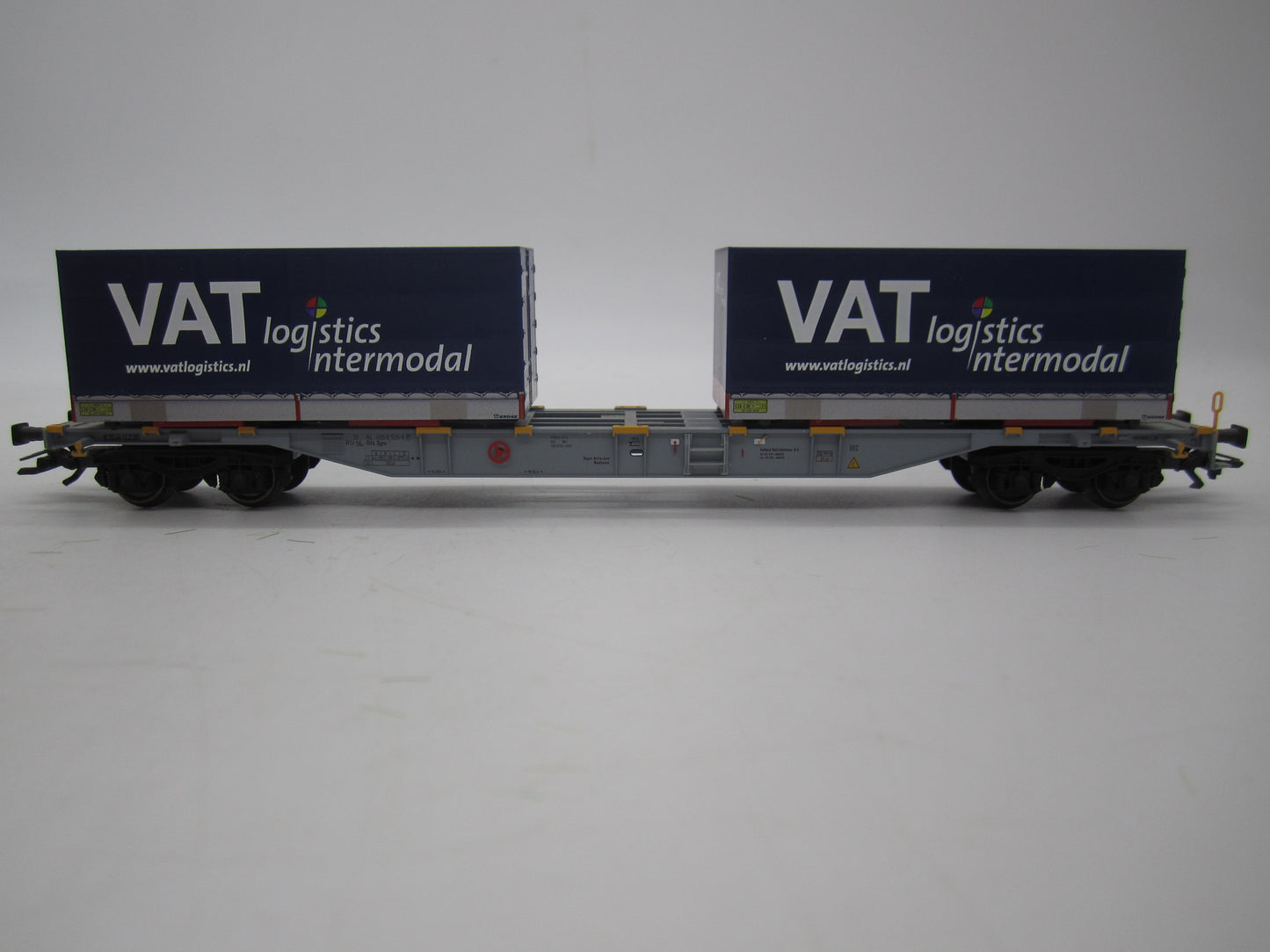 Märklin H0 - 47084 - 3-delige containerwagenset "VAT" van Railion