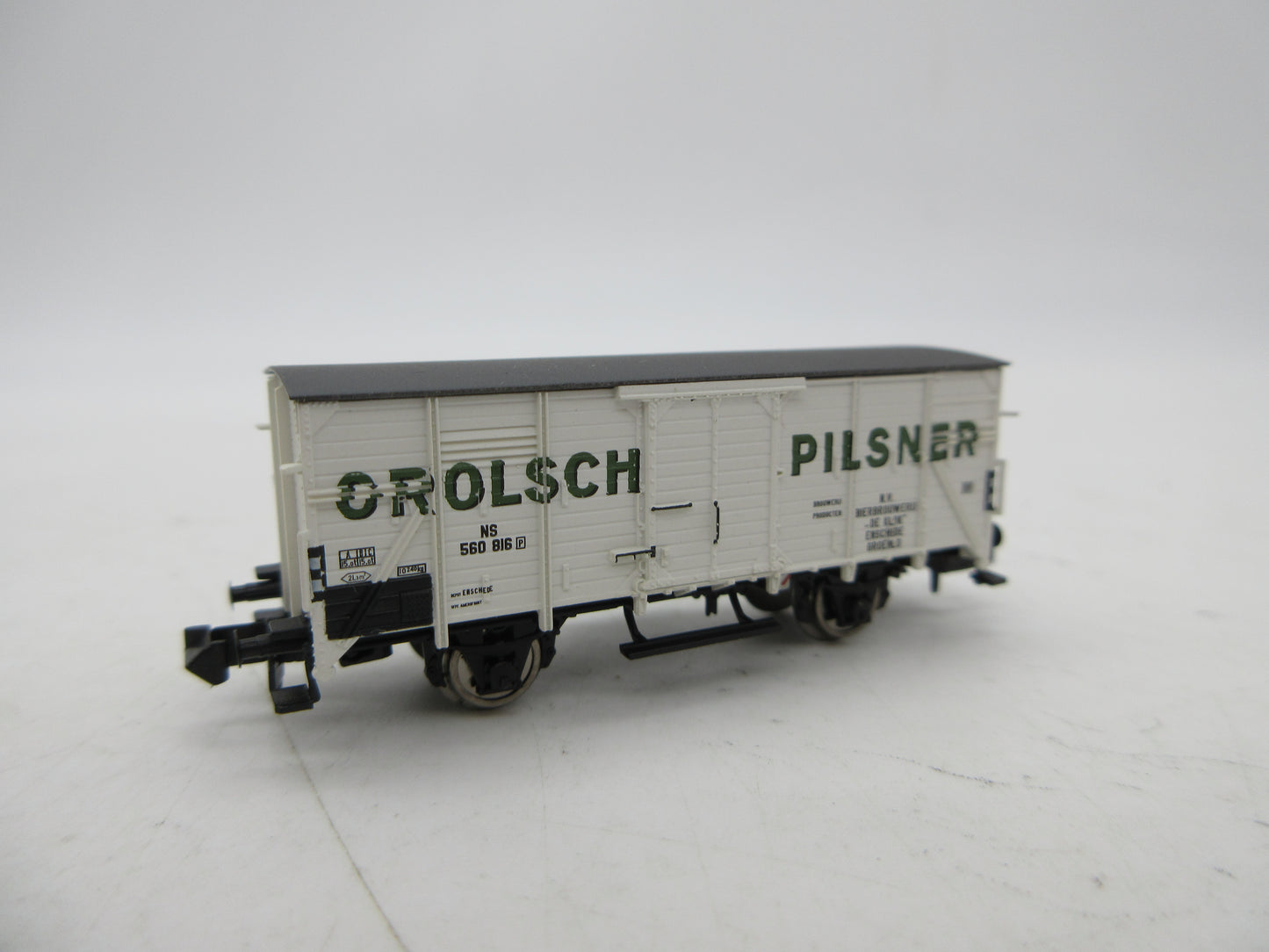 Brawa N - 67429 - Gesloten goederenwagen "Grolsch Pilsner" van de NS