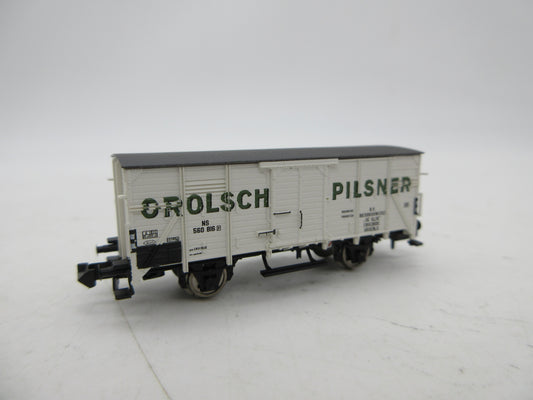 Brawa N - 67429 - Gesloten goederenwagen "Grolsch Pilsner" van de NS