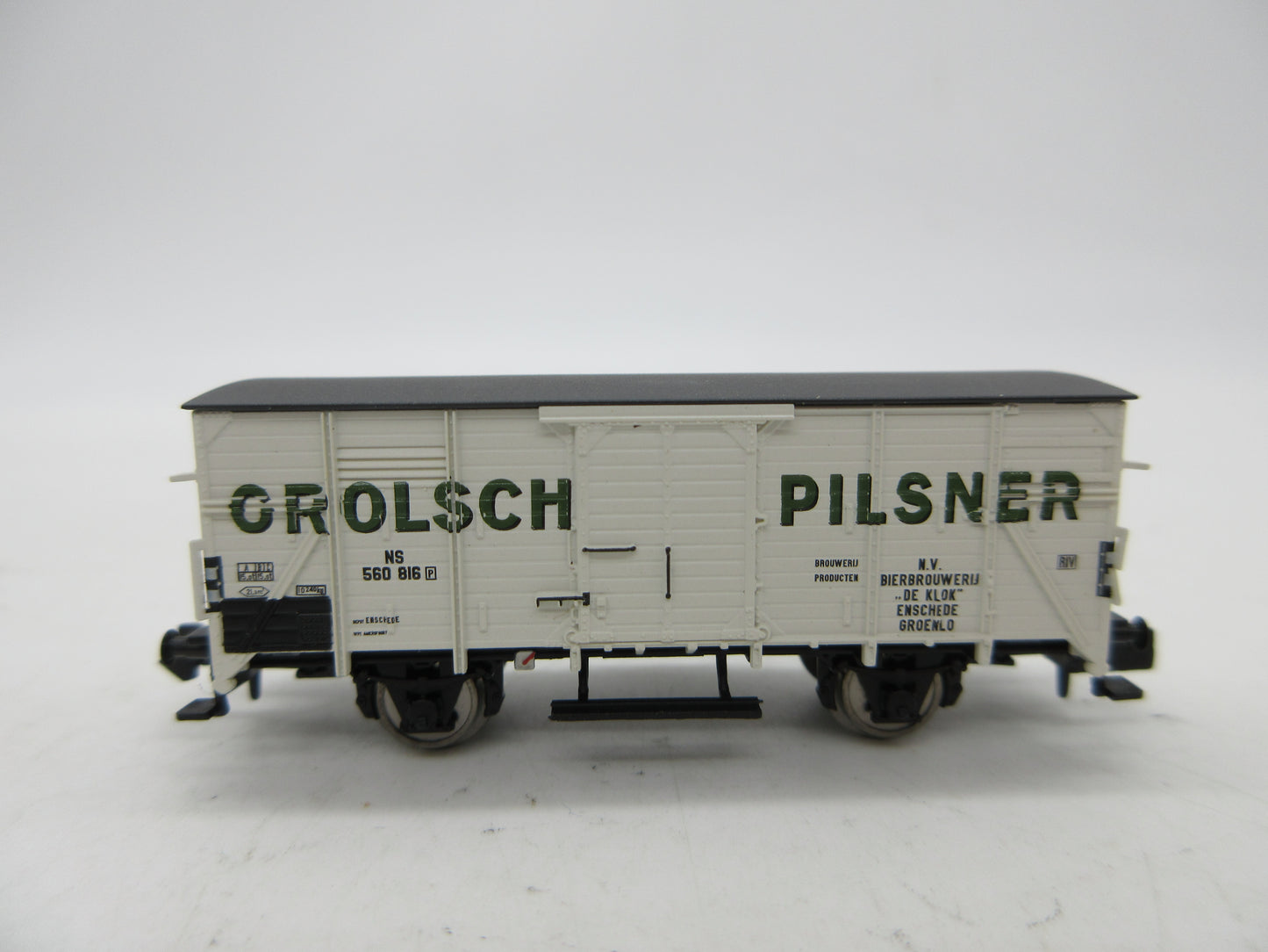 Brawa N - 67429 - Gesloten goederenwagen "Grolsch Pilsner" van de NS