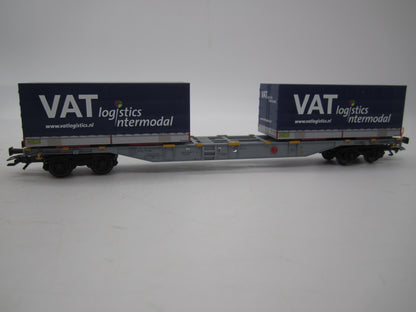 Märklin H0 - 47084 - 3-delige containerwagenset "VAT" van Railion