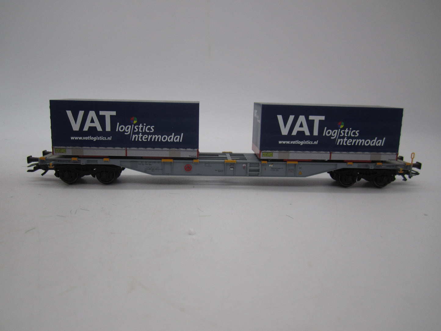 Märklin H0 - 47084 - 3-delige containerwagenset "VAT" van Railion