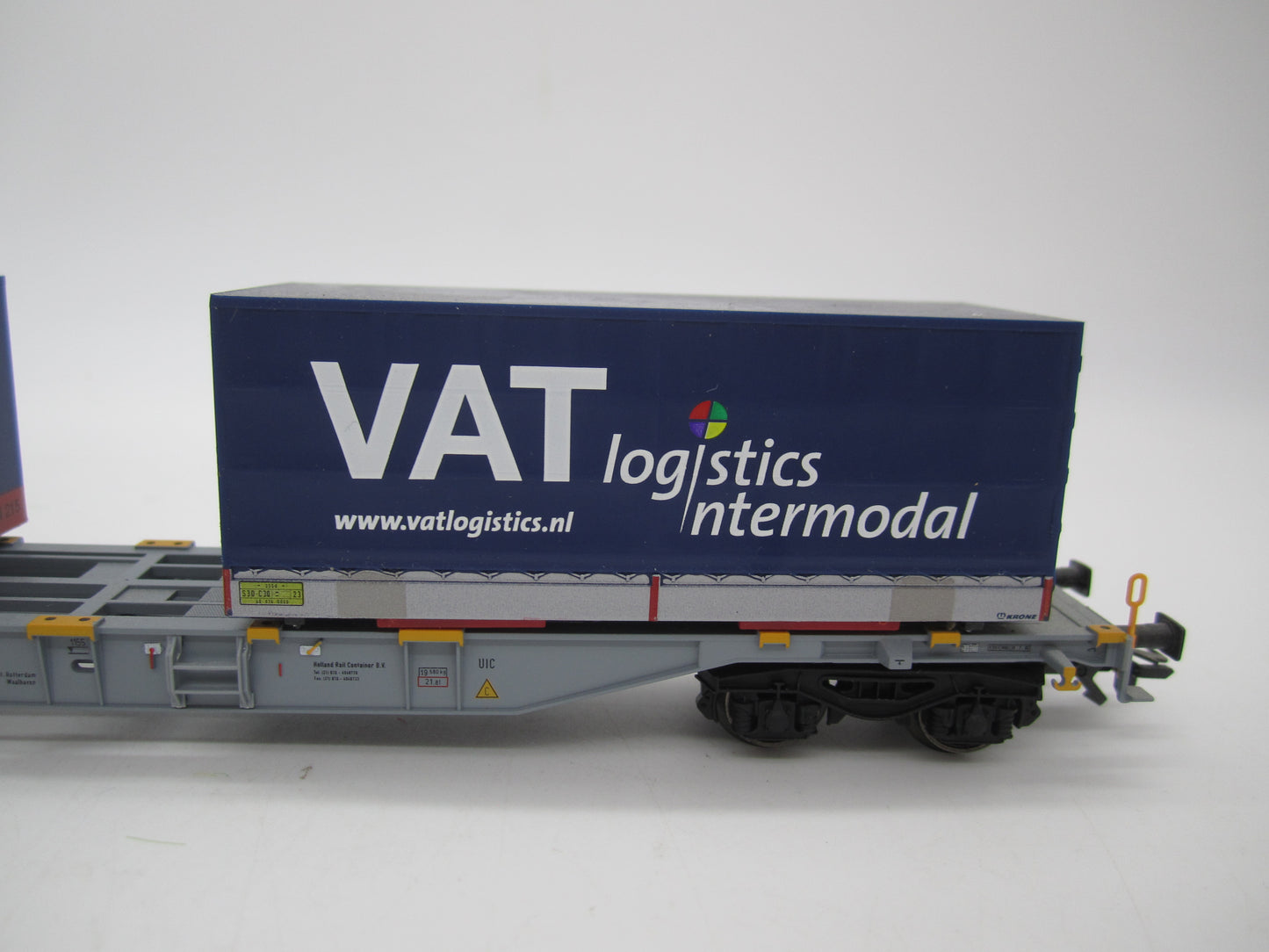 Märklin H0 - 47084 - 3-delige containerwagenset "VAT" van Railion
