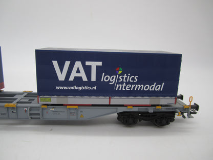 Märklin H0 - 47084 - 3-delige containerwagenset "VAT" van Railion