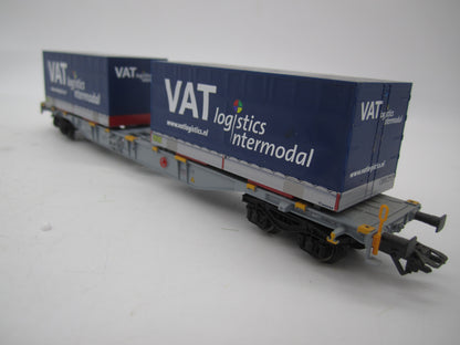 Märklin H0 - 47084 - 3-delige containerwagenset "VAT" van Railion