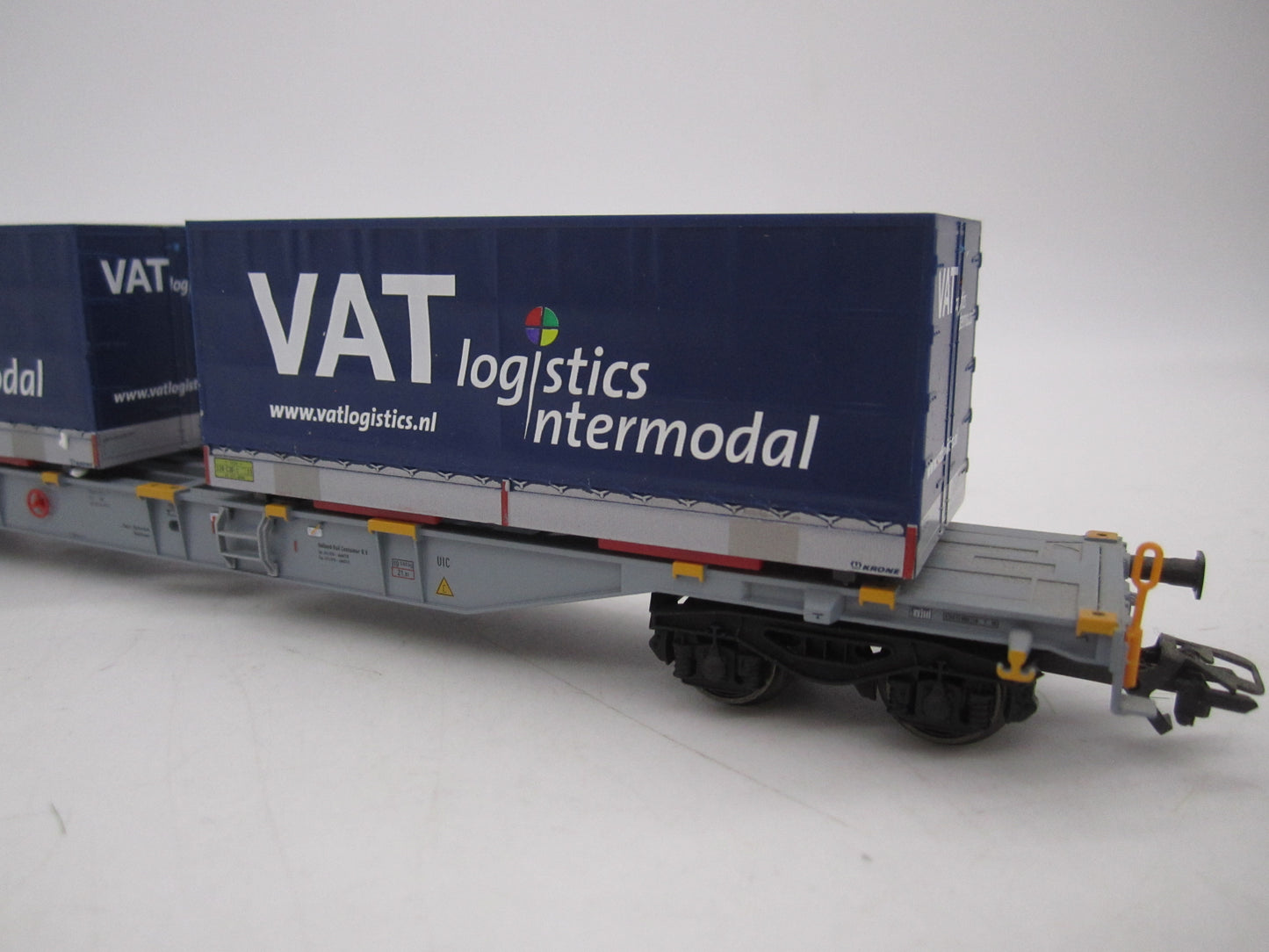 Märklin H0 - 47084 - 3-delige containerwagenset "VAT" van Railion