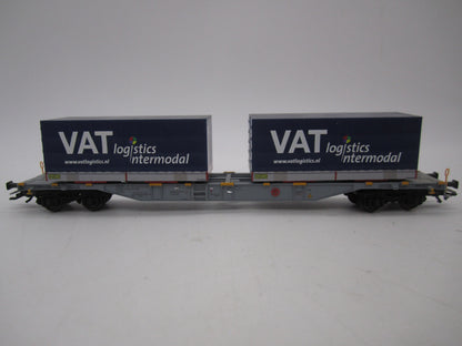 Märklin H0 - 47084 - 3-delige containerwagenset "VAT" van Railion