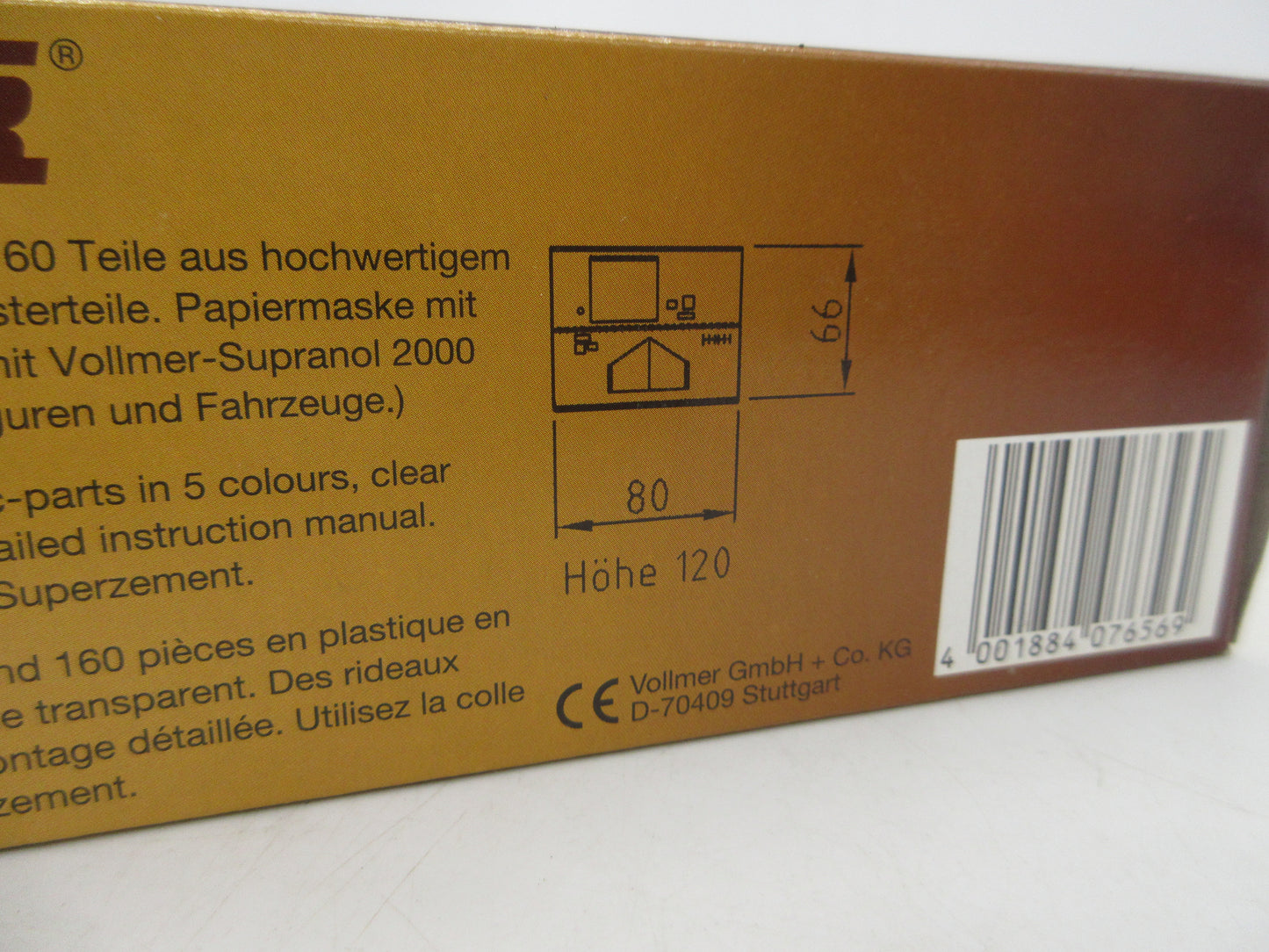 Vollmer N - 7656 - Bouwpakket Slagerij, Hauptstrasse 4