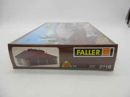 Faller N - 22 2118 - Bouwpakket Ringlocloods voor 2 sporen