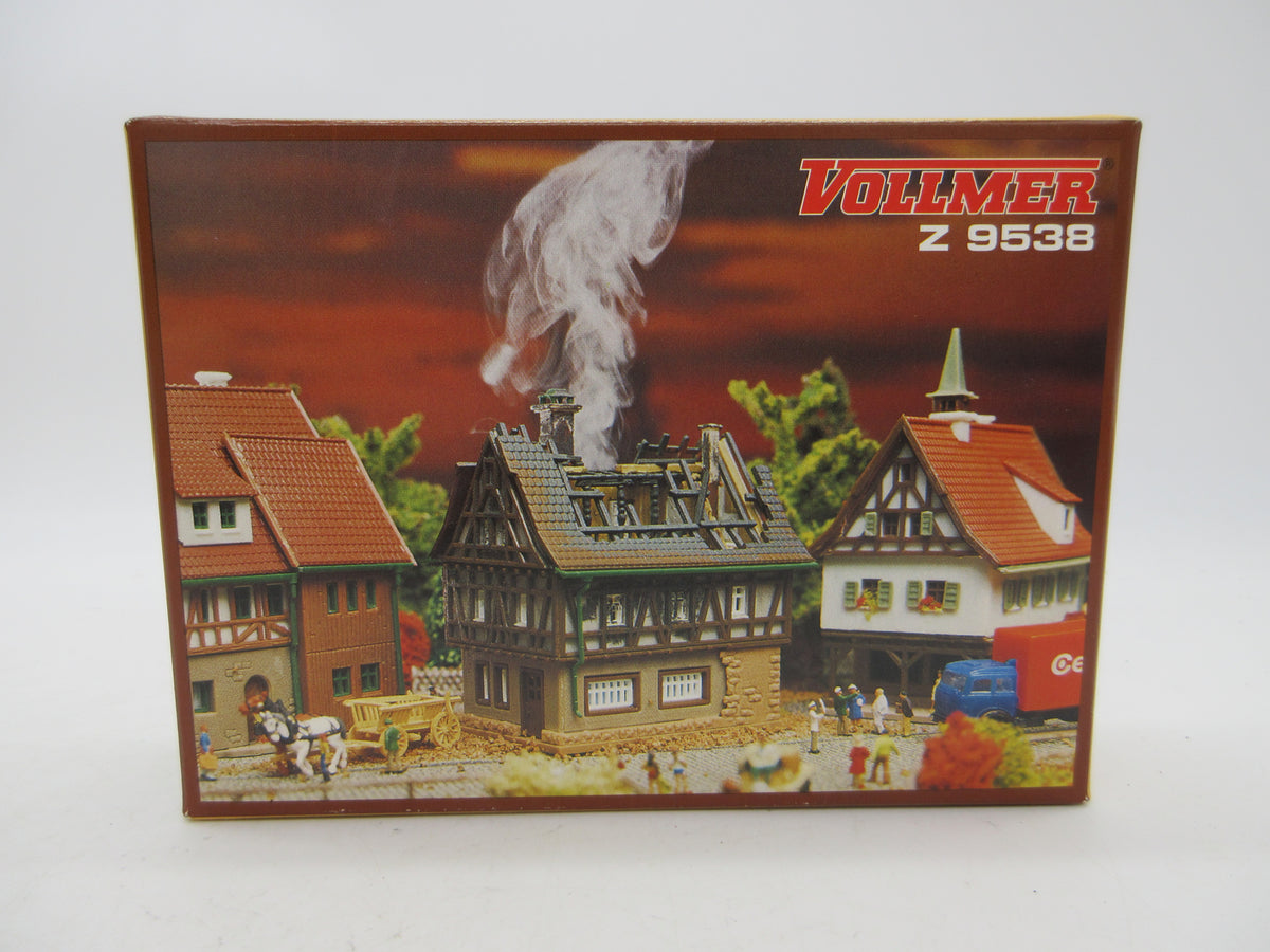 Vollmer Z - 9538 - Bouwpakket Brandend huis