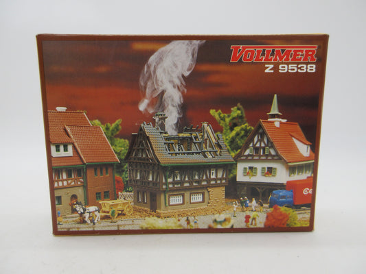 Vollmer Z - 9538 - Bouwpakket Brandend huis