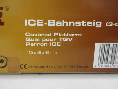 Vollmer N - 7537 - Bouwpakket ICE perronstukken (3-delig)