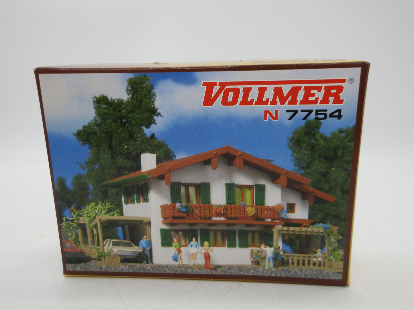 Vollmer N - 7754 - Bouwpakket Chalet "Edelweiss" met carport