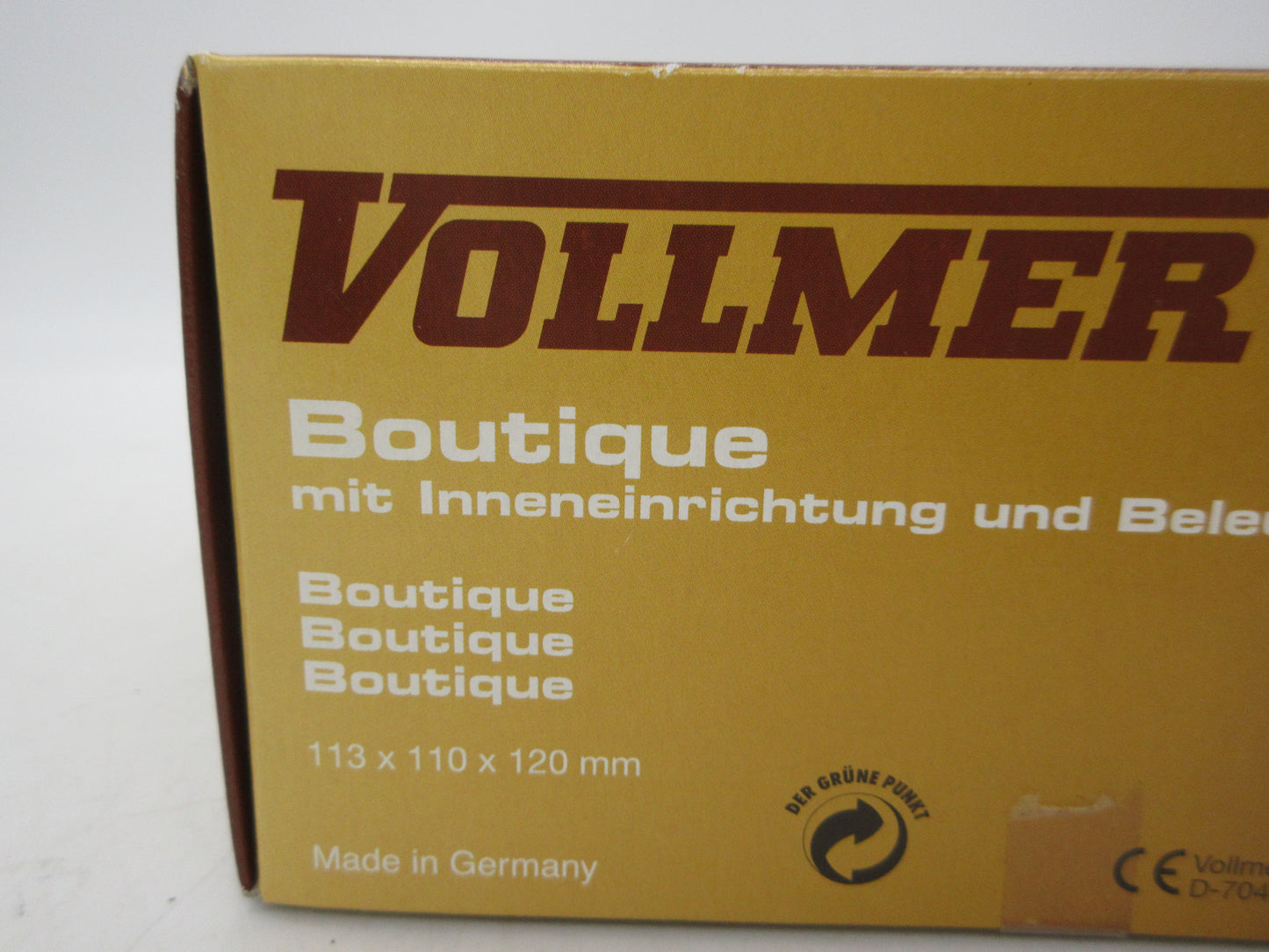 Vollmer N - 7693 - Bouwpakket Boutique, met interieur en verlichting