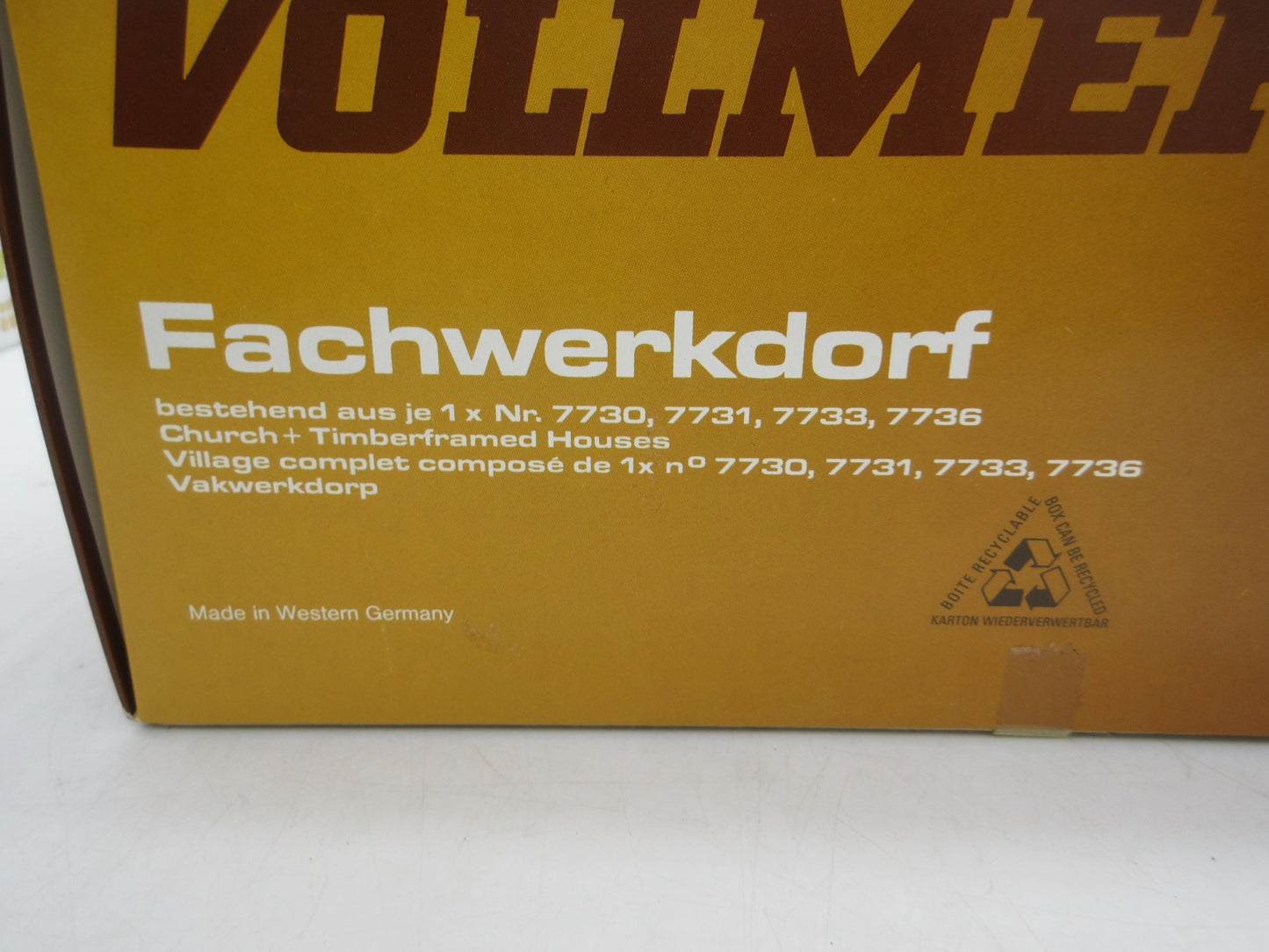 Vollmer N - 7734 - Bouwpakket Vakwerkdorp