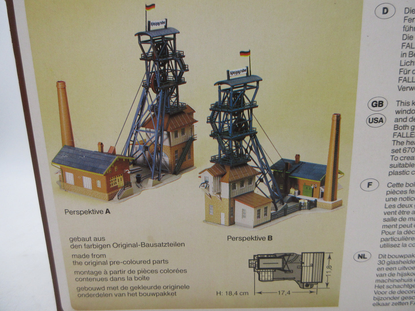 Faller N - 2190 - Bouwpakket Transportinstallatie "Köningsrube"