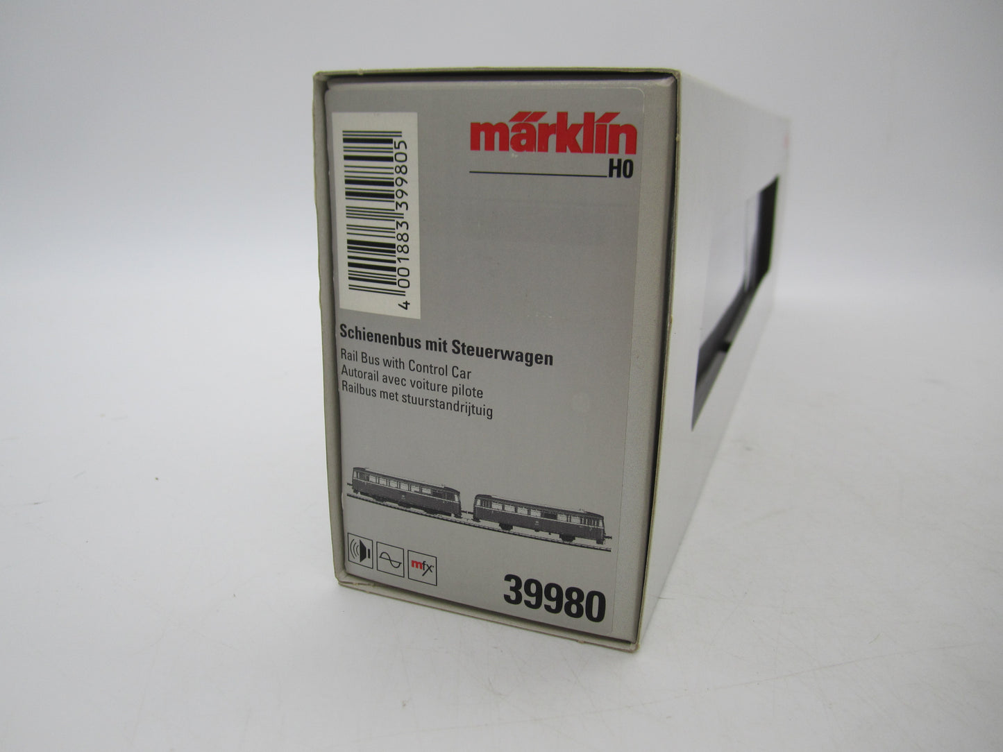 Märklin H0 - 39980 - Railbus met bijwagen BR 798 en BR 998 van de DB - Digitaal MFX/Sound