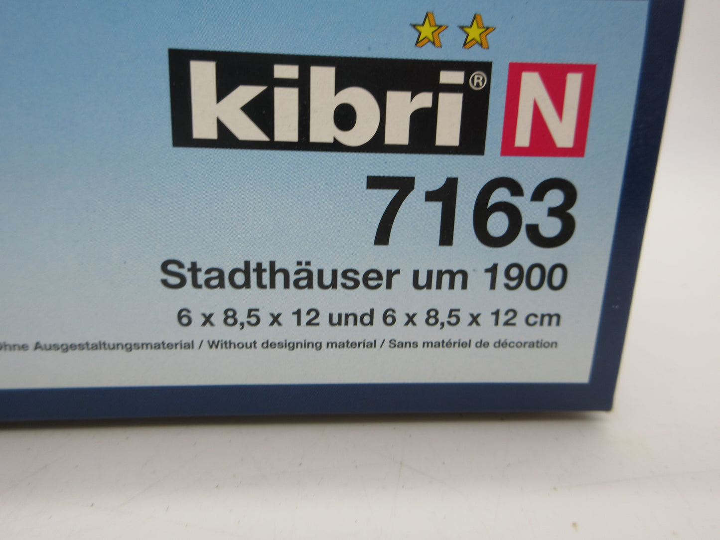 Kibri N - 7163 - Bouwpakket 2 stadshuizen rond 1900