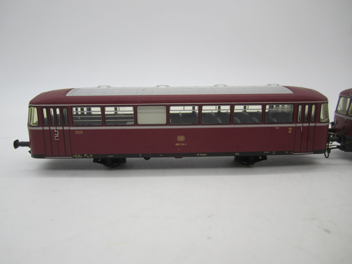 Märklin H0 - 39980 - Railbus met bijwagen BR 798 en BR 998 van de DB - Digitaal MFX/Sound