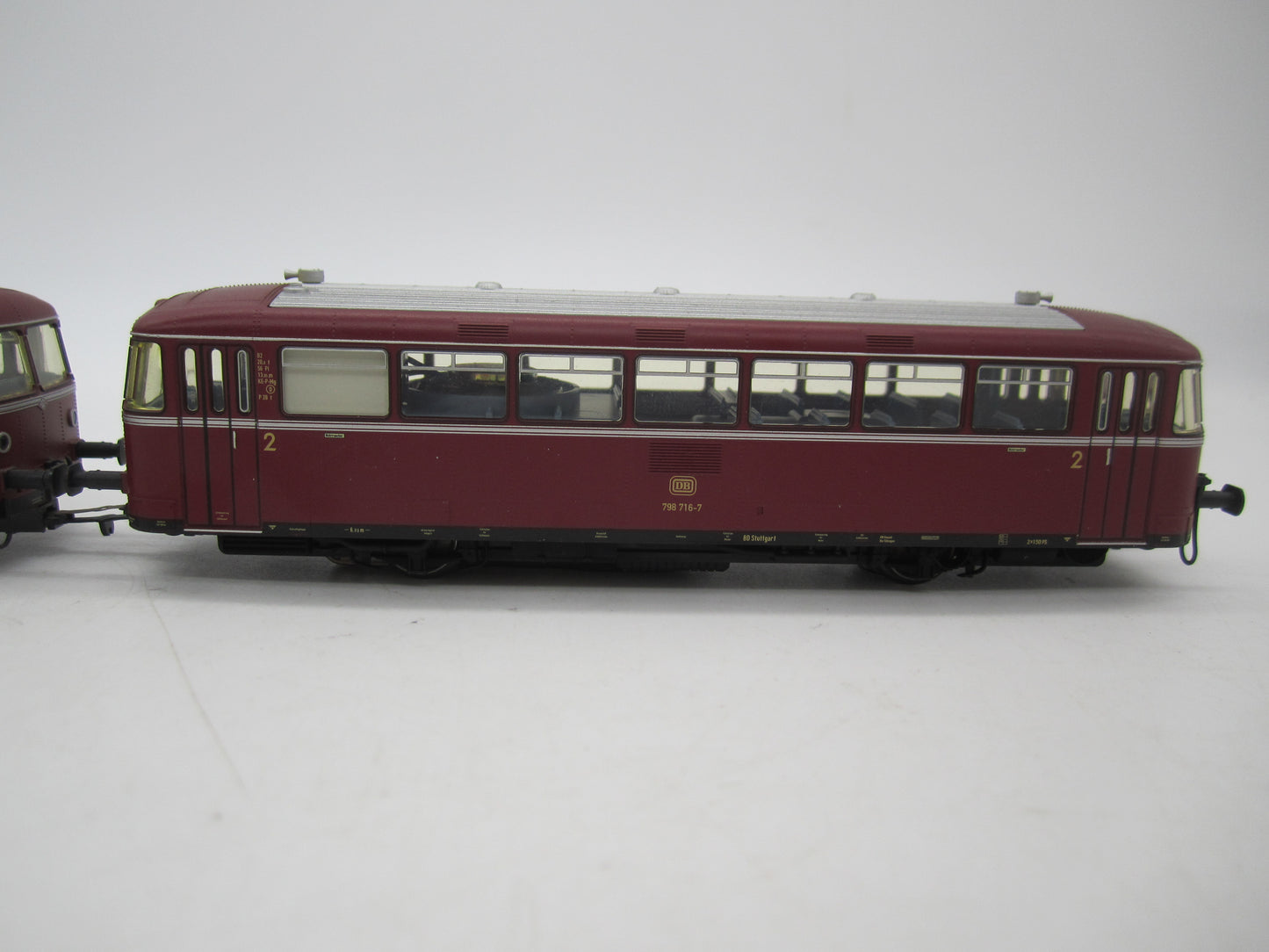 Märklin H0 - 39980 - Railbus met bijwagen BR 798 en BR 998 van de DB - Digitaal MFX/Sound