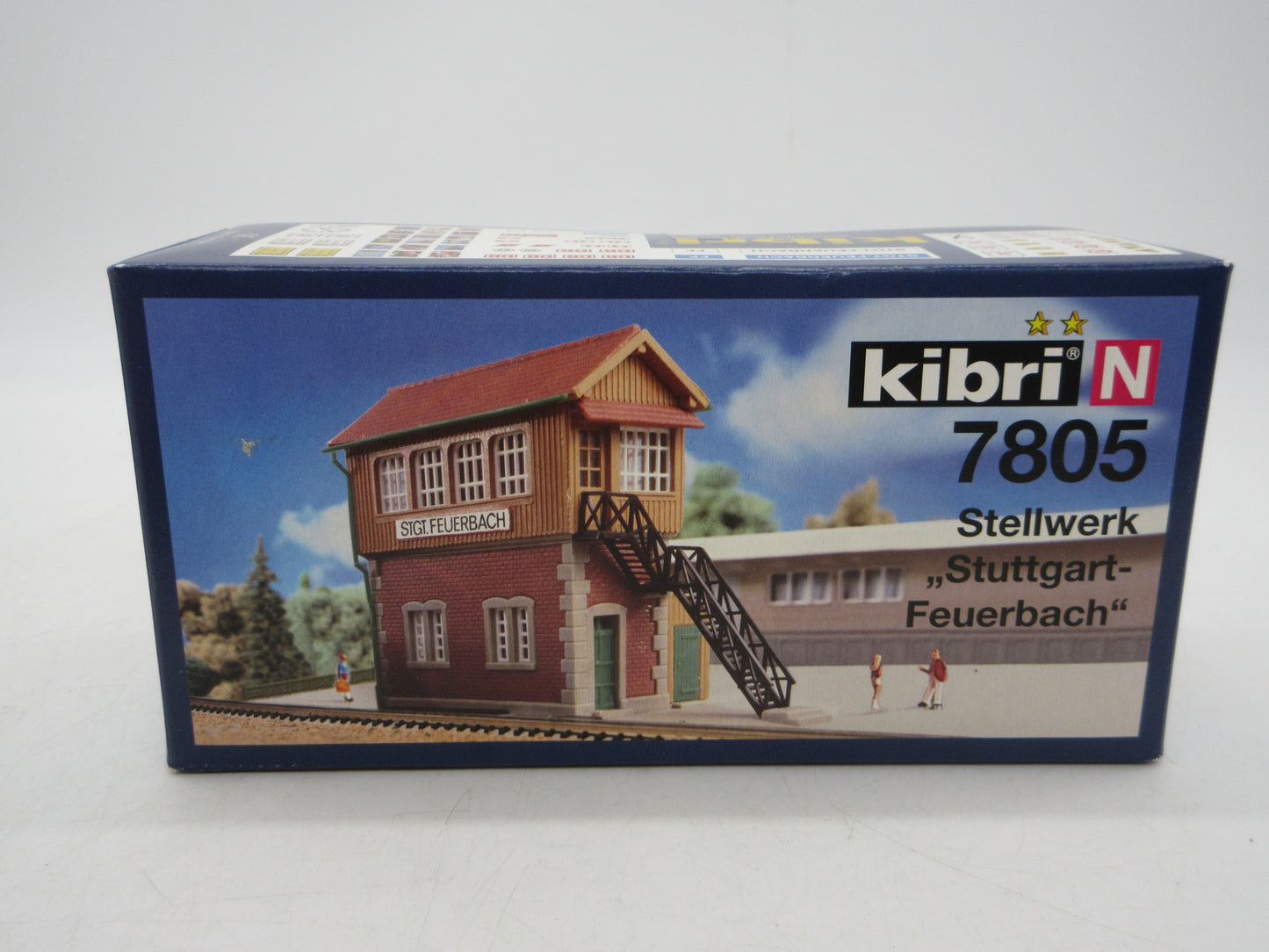 Kibri N - 7805 - Bouwpakket seinhuis "Stuttgart-Feuerbach"