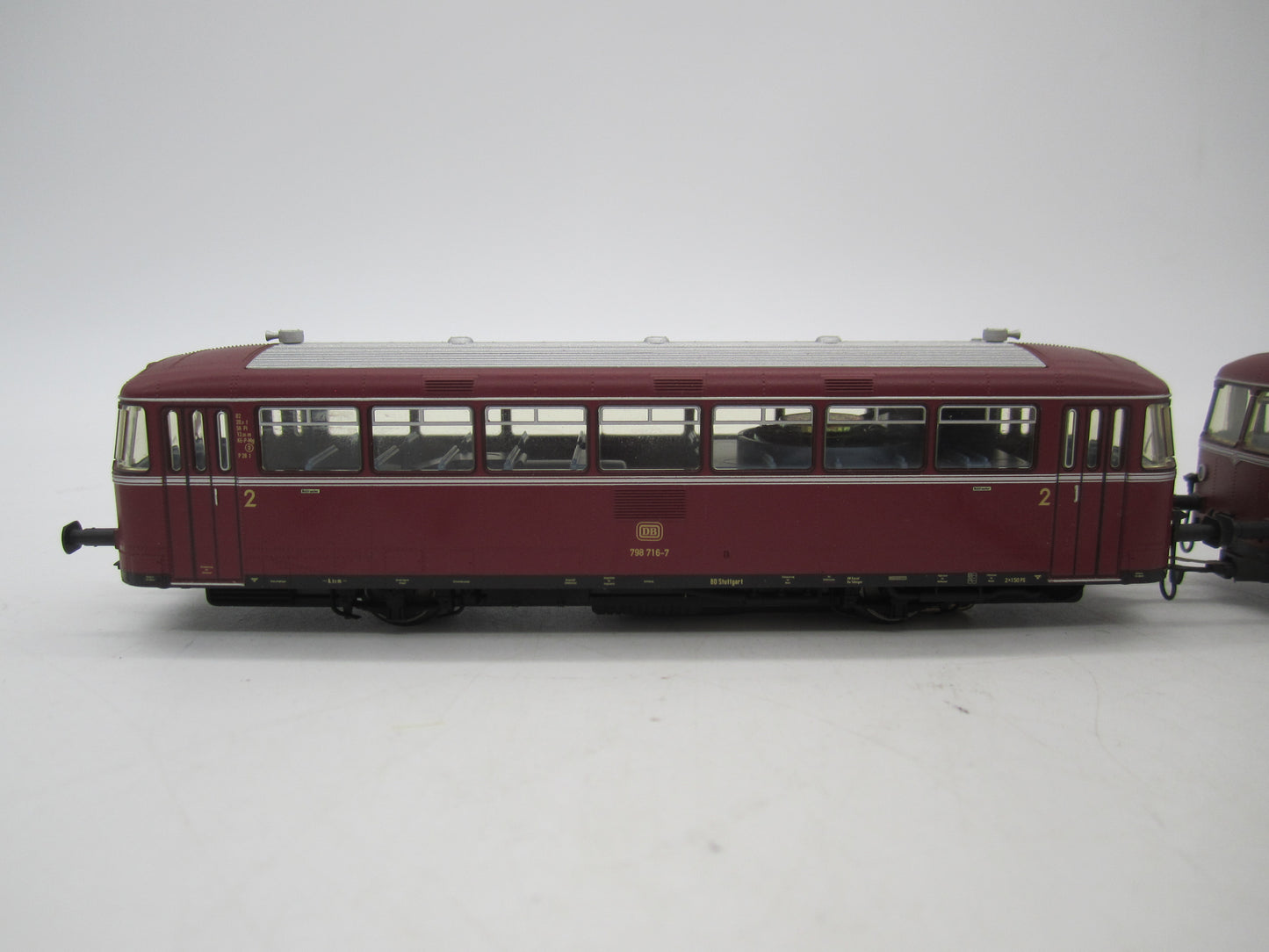 Märklin H0 - 39980 - Railbus met bijwagen BR 798 en BR 998 van de DB - Digitaal MFX/Sound