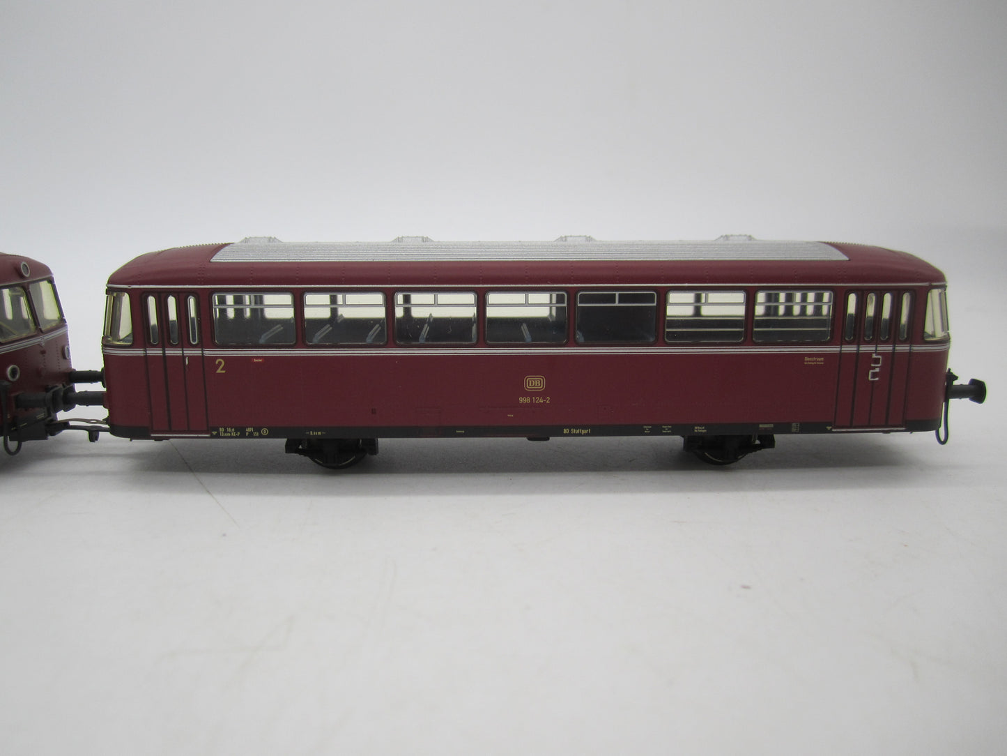Märklin H0 - 39980 - Railbus met bijwagen BR 798 en BR 998 van de DB - Digitaal MFX/Sound
