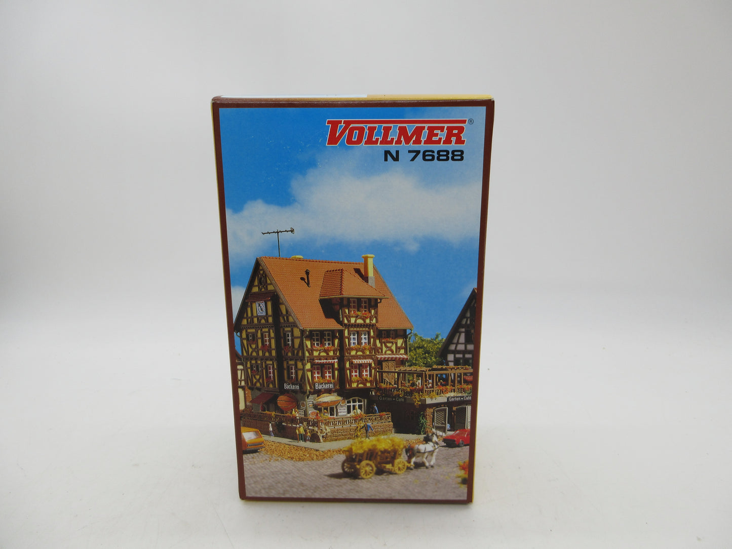 Vollmer N - 7688 - Bouwpakket Bakkerij met terras, met interieur en verlichting