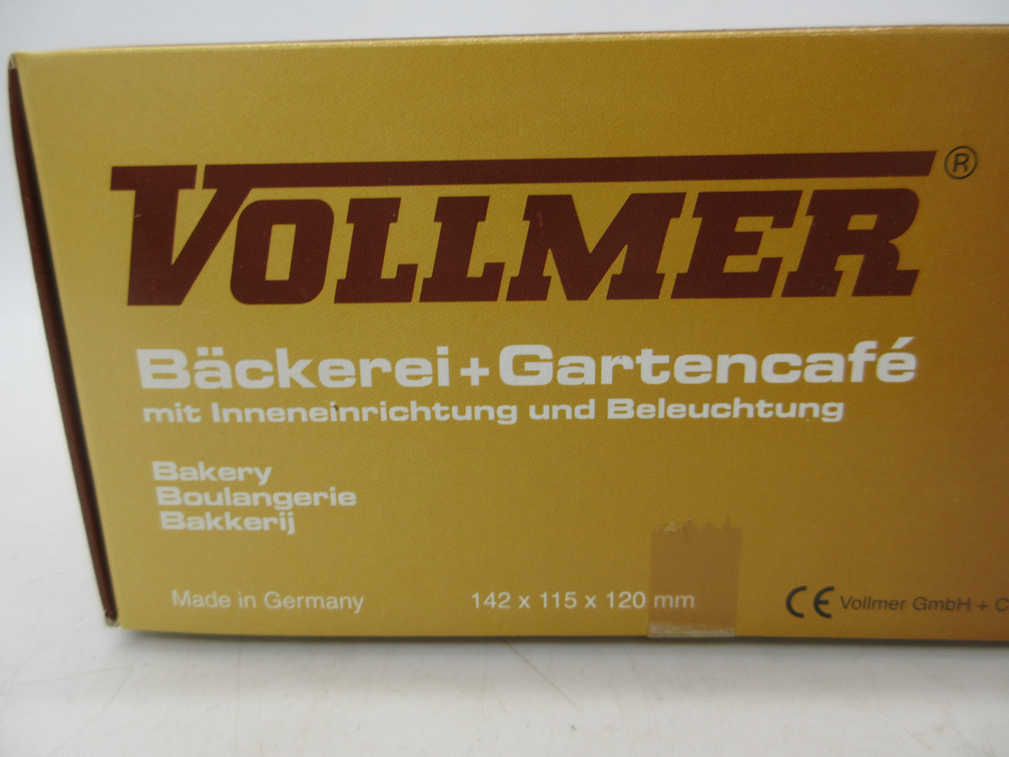 Vollmer N - 7688 - Bouwpakket Bakkerij met terras, met interieur en verlichting