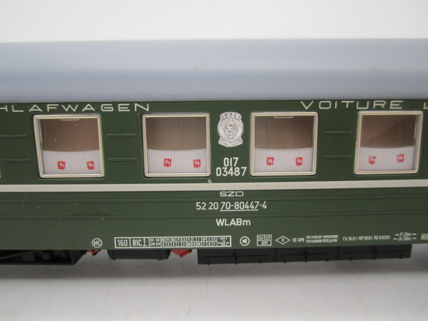 Sachsenmodelle H0 - 14328/3 - Slaaprijtuig van de SZD