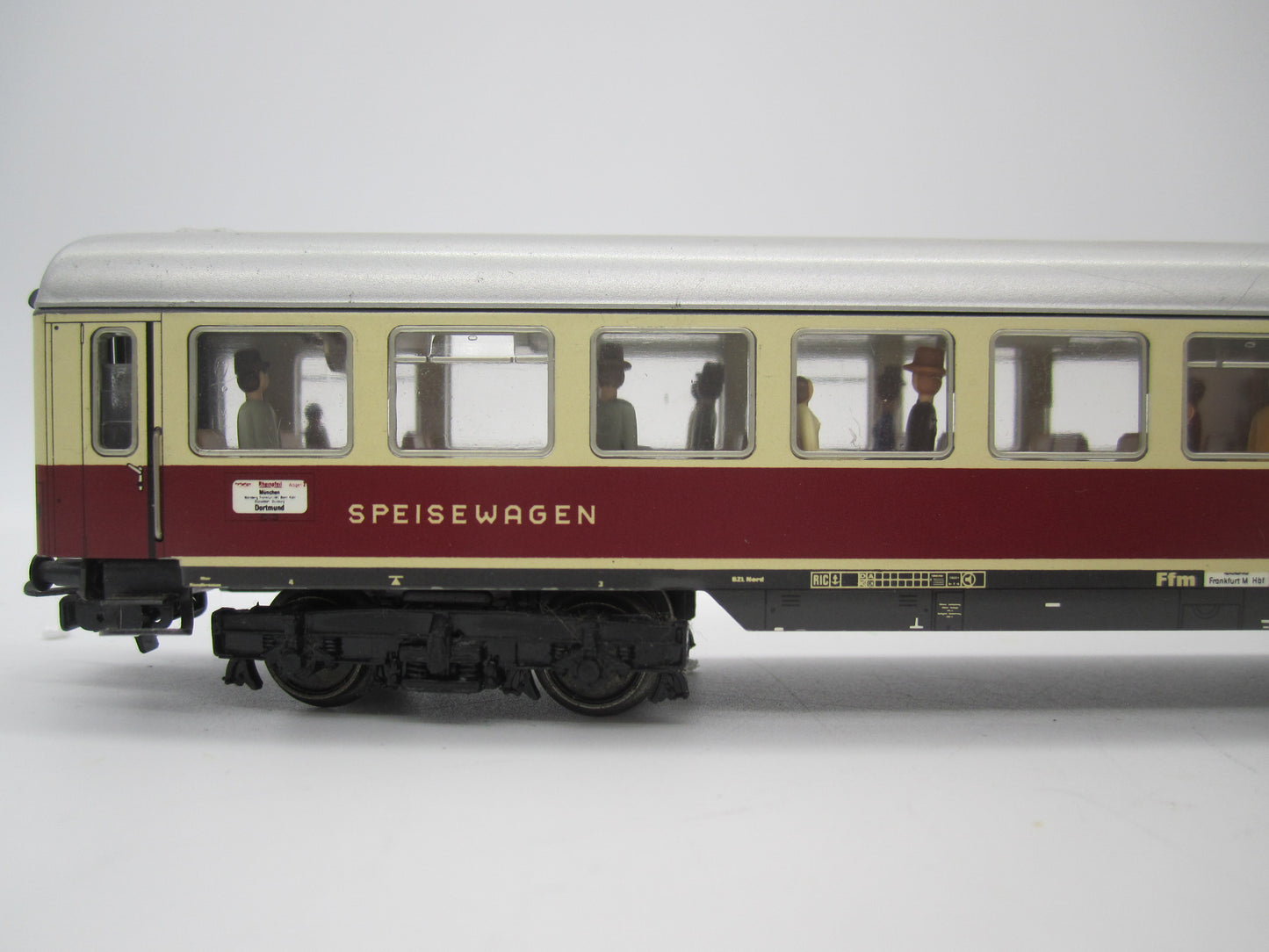 Märklin H0 - 4085/4089 - 3 TEE rijtuigen 1e klas van de DB - Met verlichting