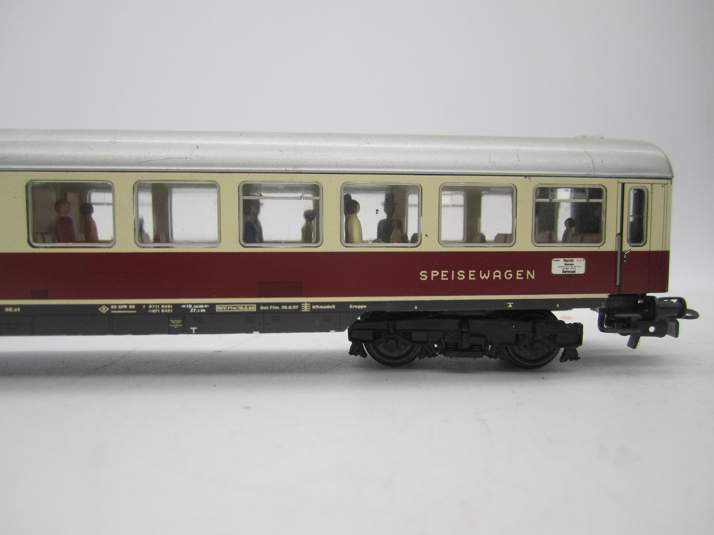 Märklin H0 - 4085/4089 - 3 TEE rijtuigen 1e klas van de DB - Met verlichting