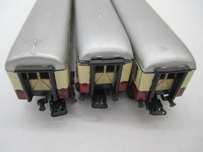 Märklin H0 - 4085/4089 - 3 TEE rijtuigen 1e klas van de DB - Met verlichting