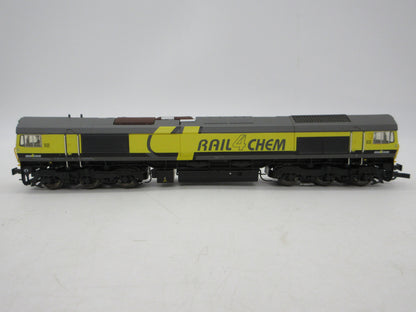 Mehano H0 - T274 - Dieselloc, Class 66 van Rail4Chem - Yellow