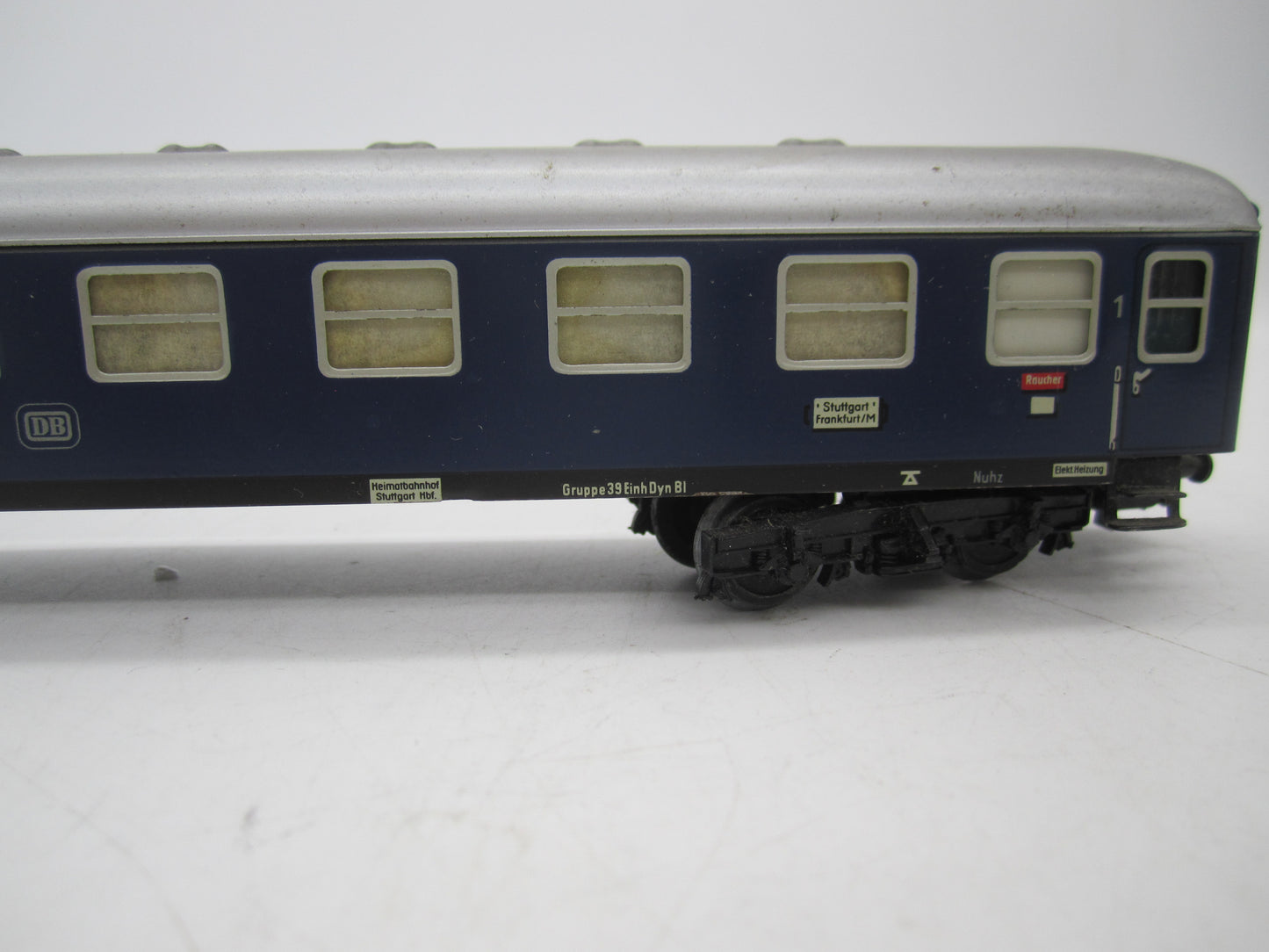 Märklin H0 - 4027/4022 - 3 D-rijtuigen van de DB - Deels met verlichting