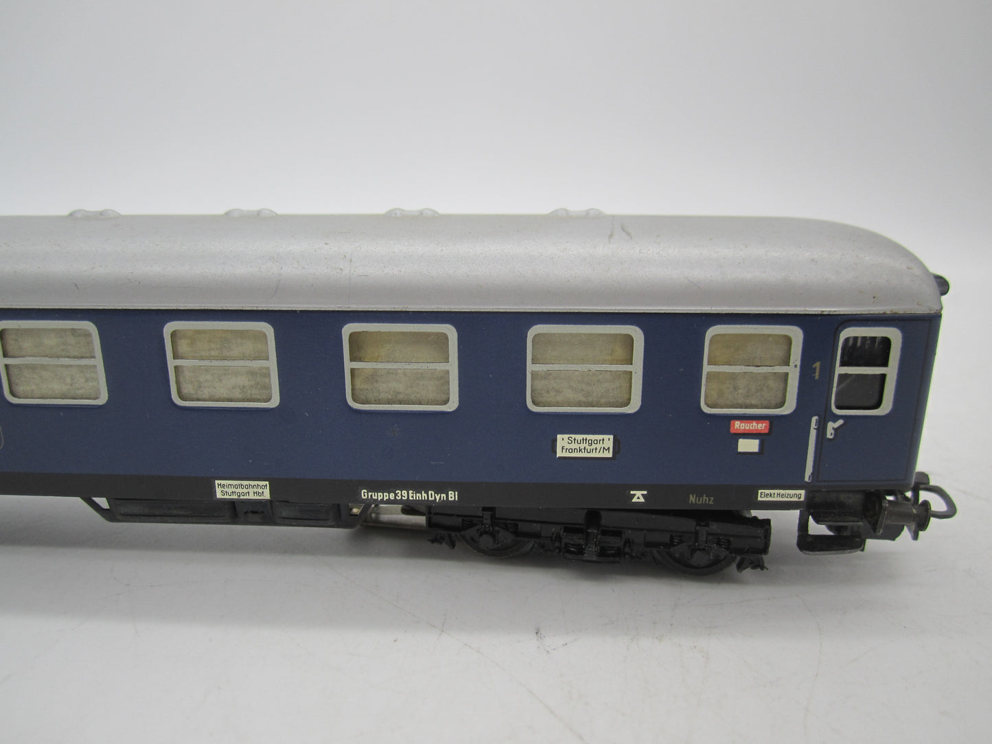 Märklin H0 - 4027/4022 - 3 D-rijtuigen van de DB - Deels met verlichting