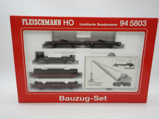 Fleischmann H0 - 94 5803 - 4-delige bouwtreinset van de DB - Gelimiteerde Serie