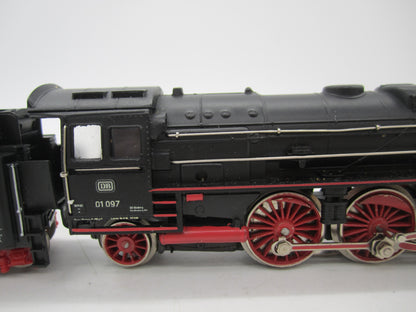 Märklin H0 - 3048 - Stoomloc met tender, BR 01 van de DB - Digitaal