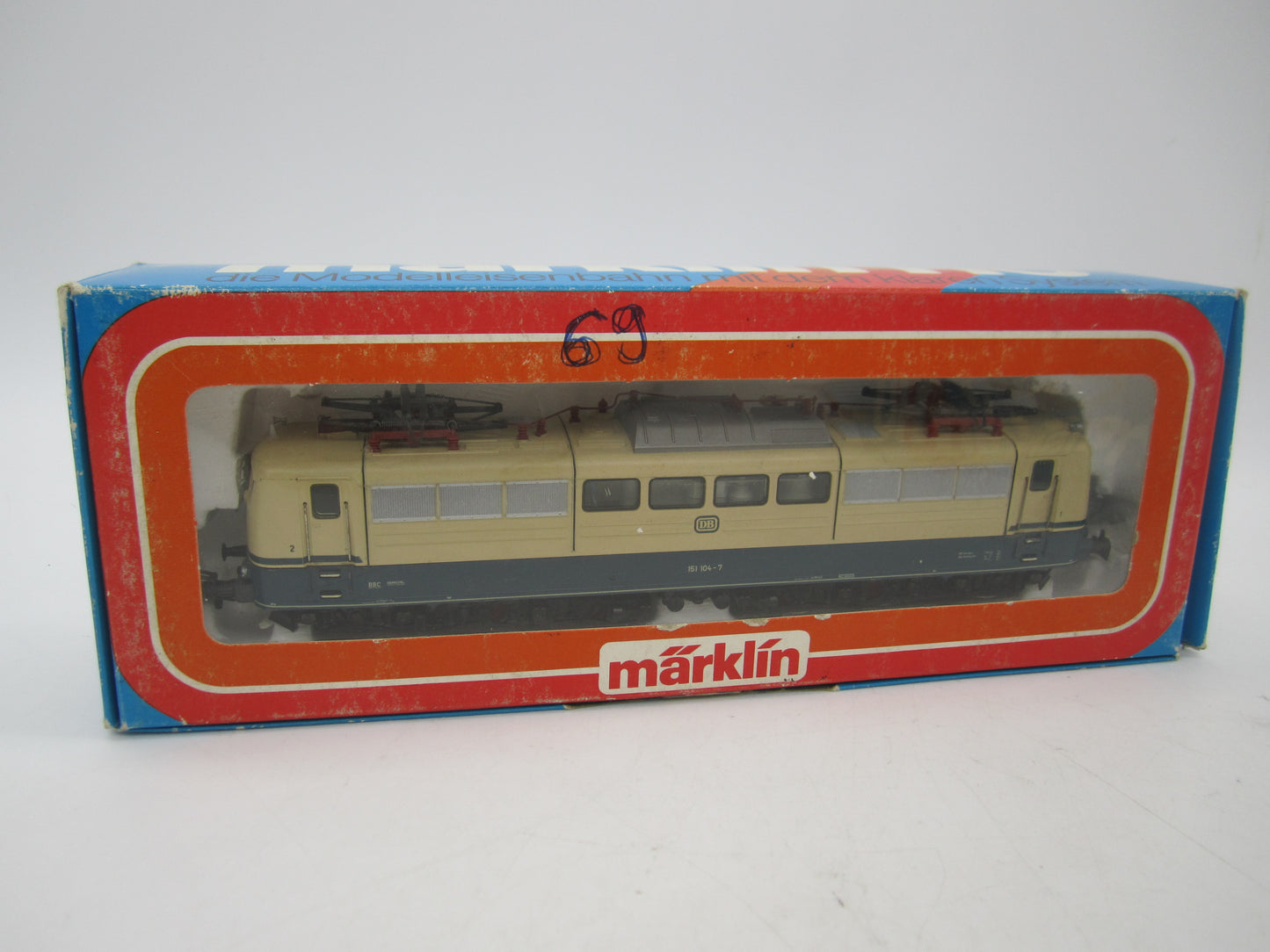 Märklin H0 - 3058 - E-loc, BR 151 van de DB, digitaal