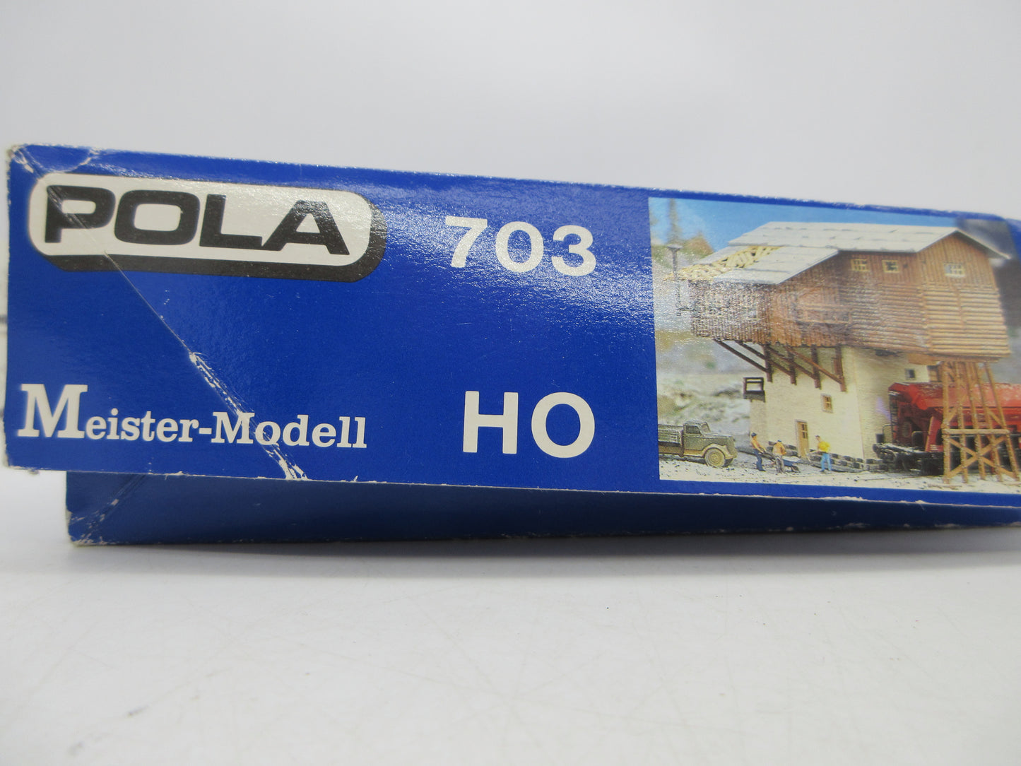 Pola H0 - 703 - Bouwpakket: Stortinstallatie met motor