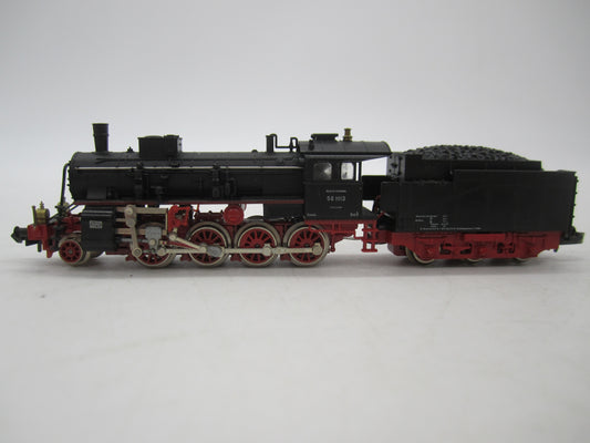 Minitrix N - 51 2923 00 - Stoomloc met tender, BR 56 van de DRG