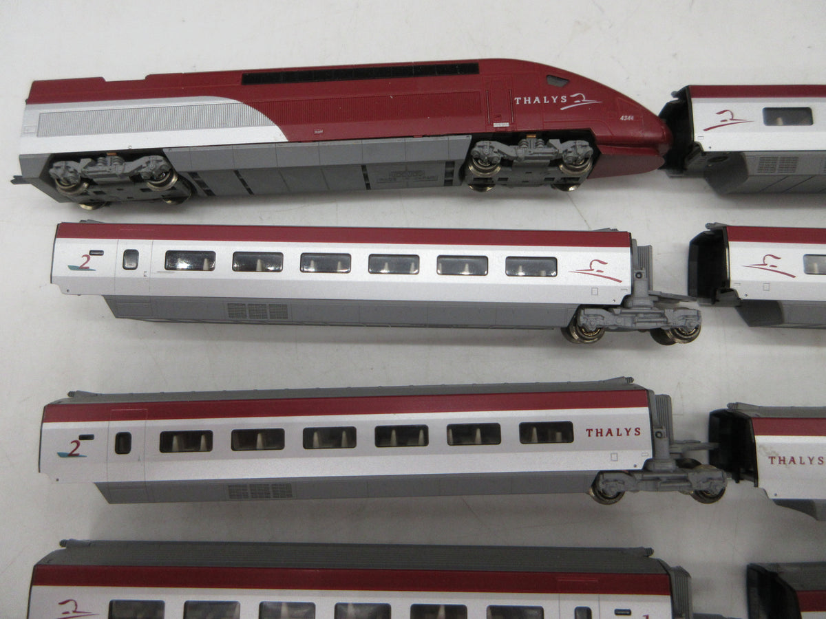Kato N - K10910 - 10-delig treinstel Thalys PBKA, met rails