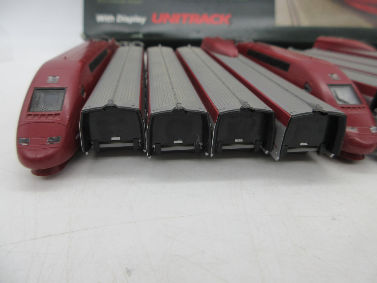 Kato N - K10910 - 10-delig treinstel Thalys PBKA, met rails