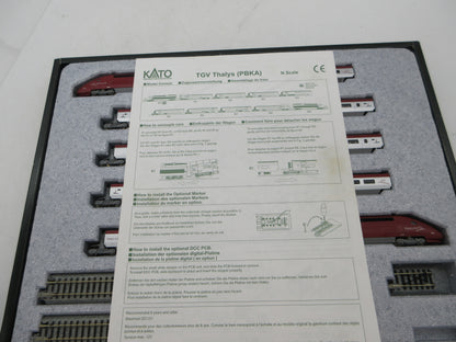 Kato N - K10910 - 10-delig treinstel Thalys PBKA, met rails