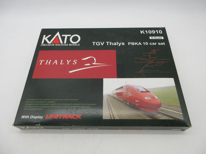 Kato N - K10910 - 10-delig treinstel Thalys PBKA, met rails