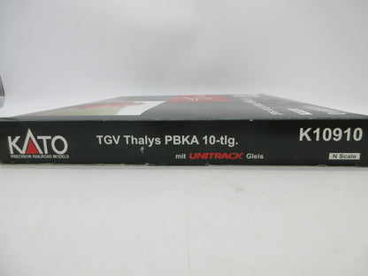 Kato N - K10910 - 10-delig treinstel Thalys PBKA, met rails