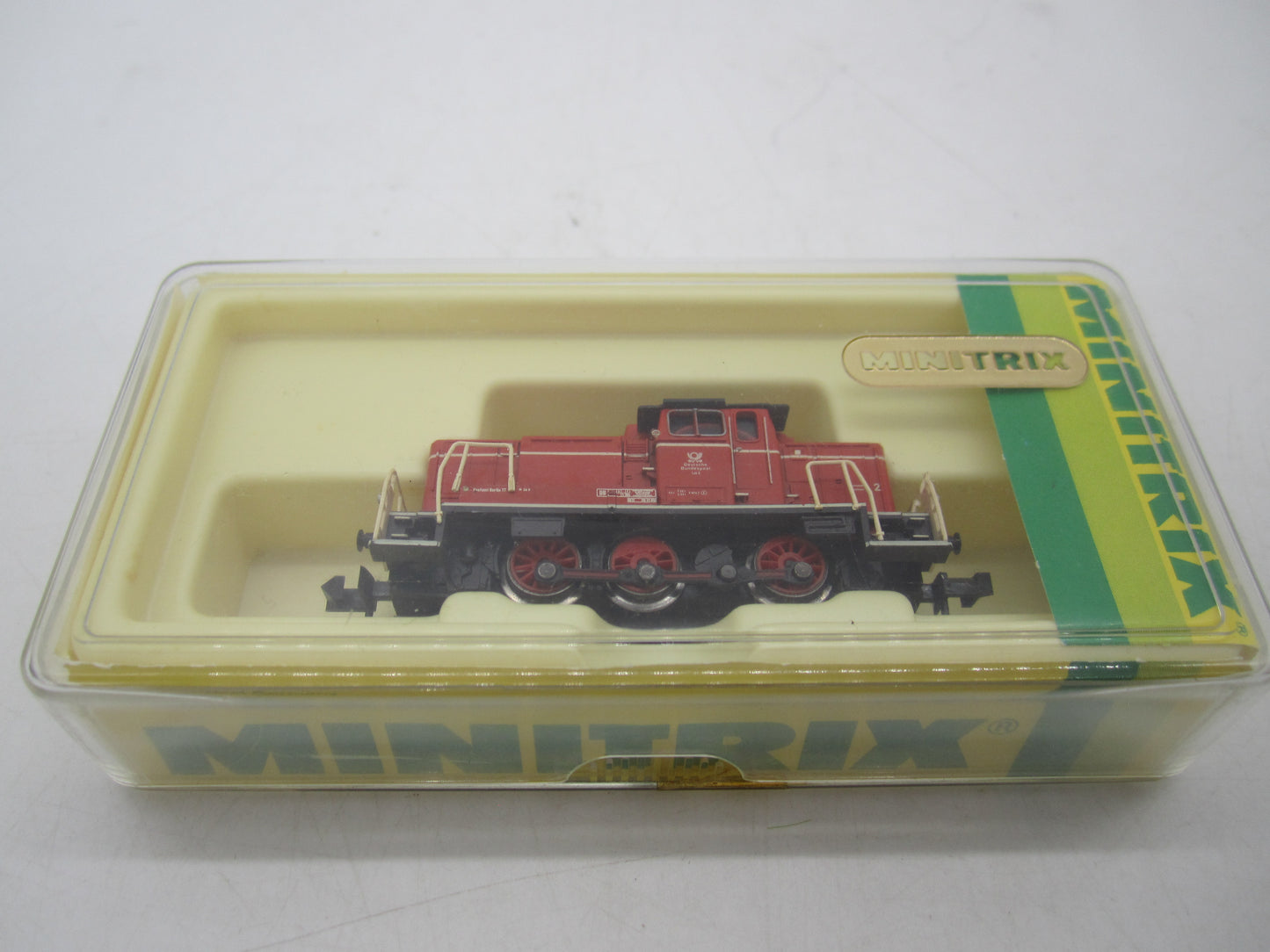 Minitrix N - 12842 - Dieselloc V60 van de Deutsche Bundespost