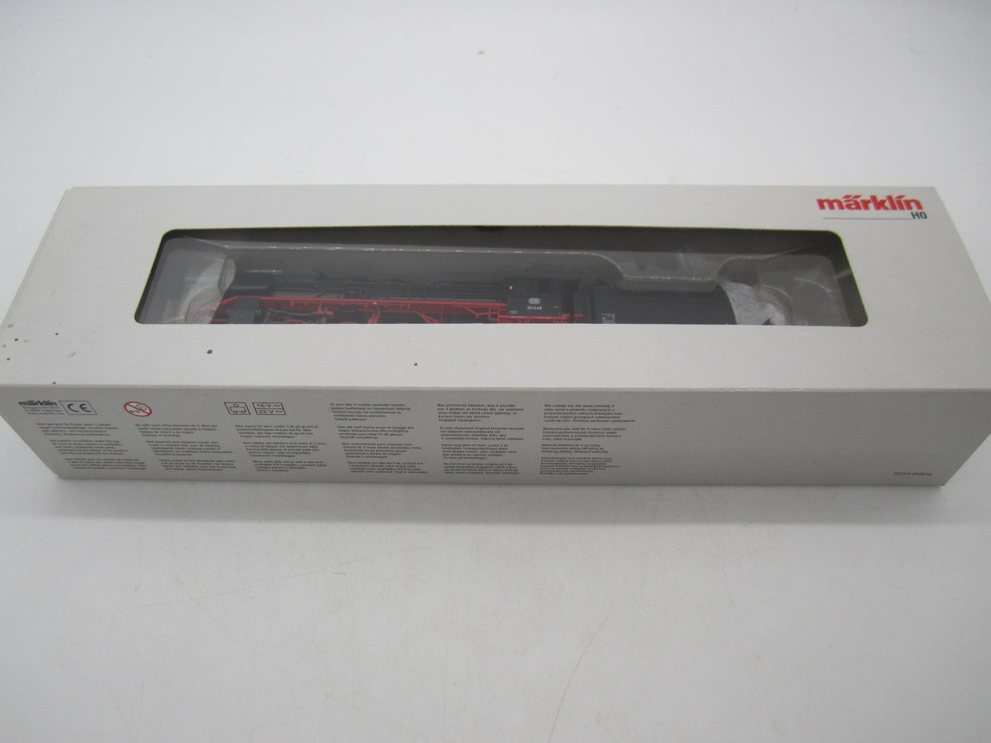 Märklin H0 - 39390 - Stoomloc met tender, BR 39 van de DB - MFX/Sound